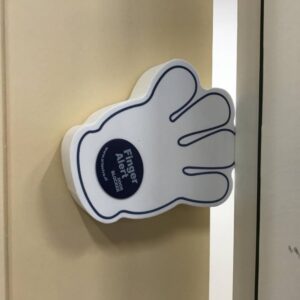 Salvadedos Bloqueador de puerta (manito giratoria) Arte Viva